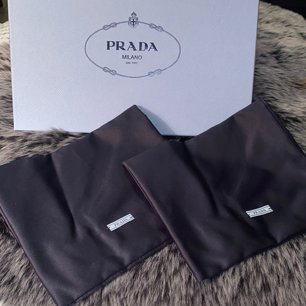 Prada Glossy Black Slingback Heels - Picture 12 of 14